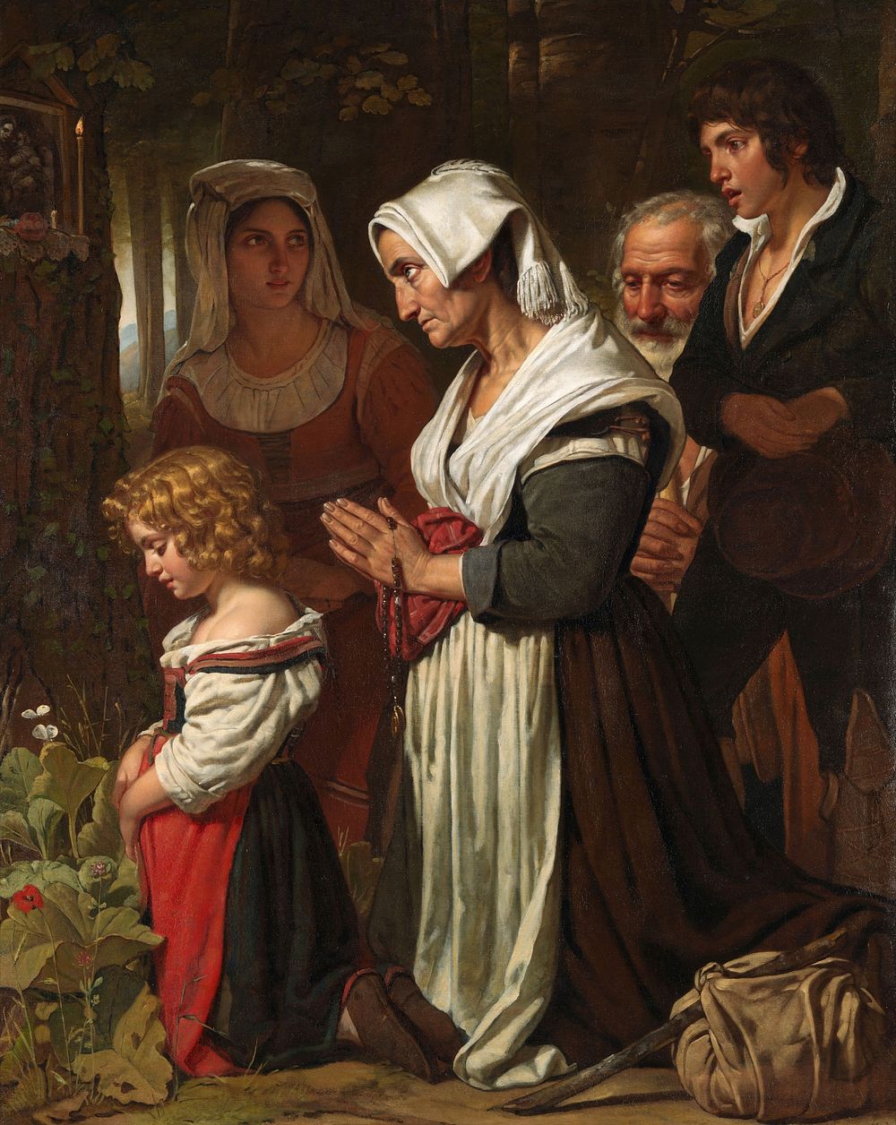 Piety (1823) by Cornelis Kruseman