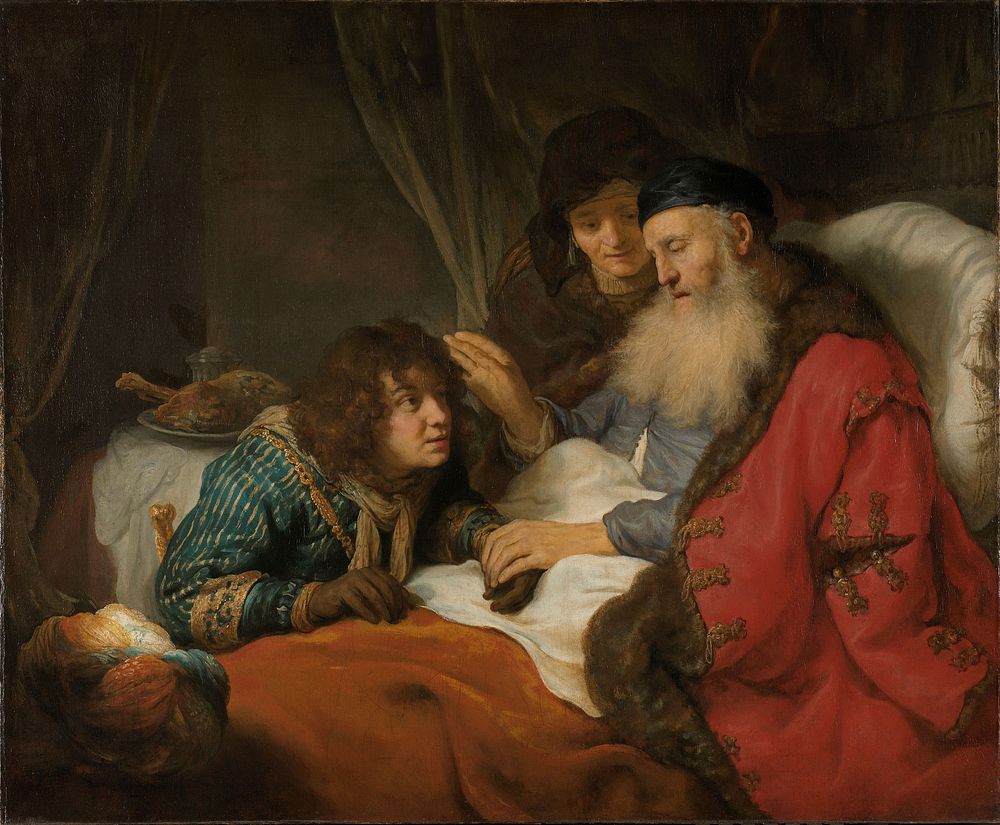 Isaac Blessing Jacob (c. 1638) by Govert Flinck