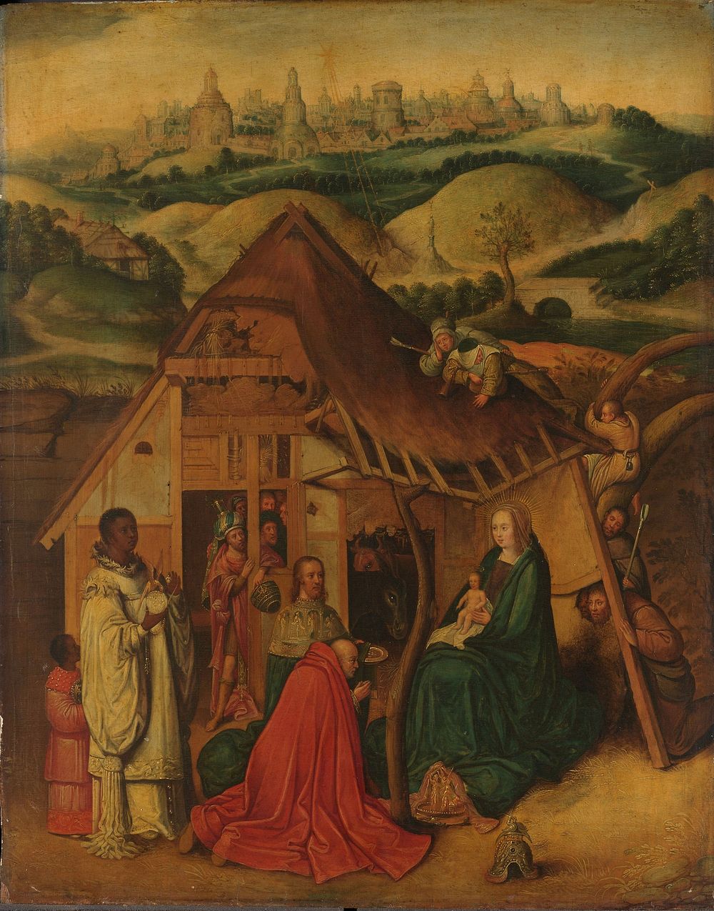 The Adoration of the Magi (c. 1600 - c. 1650) by Jheronimus Bosch