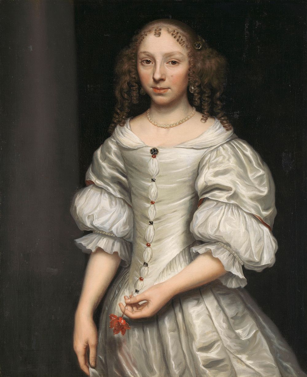Portrait of a woman (1660 - 1677) by Wallerant Vaillant