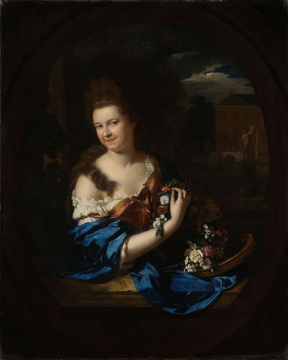Portrait of Margaretha Rendorp, Wife of Jan van de Poll (1692) by Adriaen van der Werff
