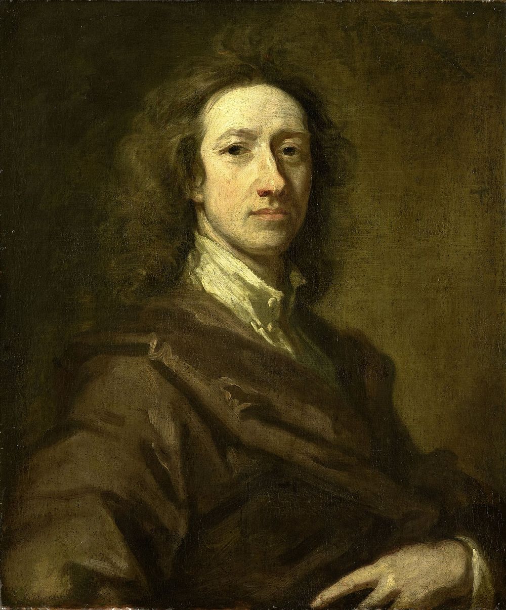 Cornelis de Bruyn (1652-1727), Draftsman and Traveller (1695 - 1700) by Gottfried Kneller