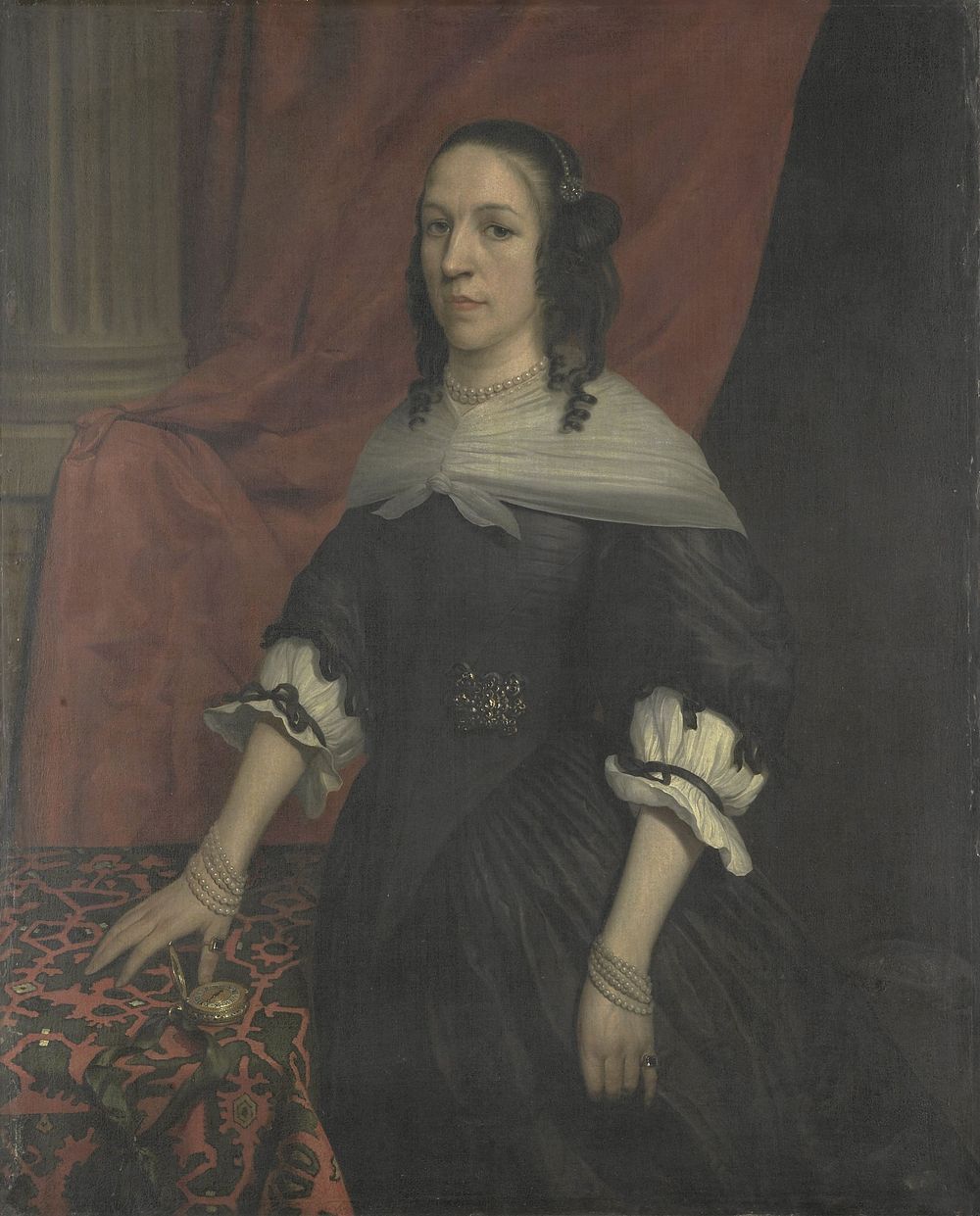 Portrait of a Woman, possibly Anna van Bourgondië, Founder of Slot Windenburg op Dryschor (Schouwen) and Wife of Adolf van…