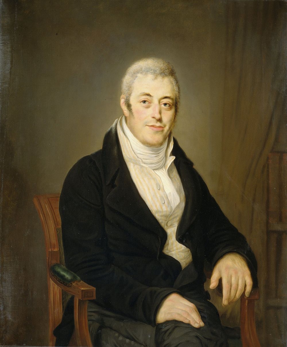 Portrait of Jonas Daniel Meijer (1780-1834) (1810 - 1830) by Louis Moritz
