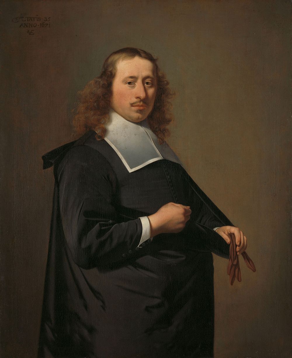 Willem Jacobsz Baert (1636-84), Burgomaster of Alkmaar and Amsterdam (1671) by Caesar Boëtius van Everdingen