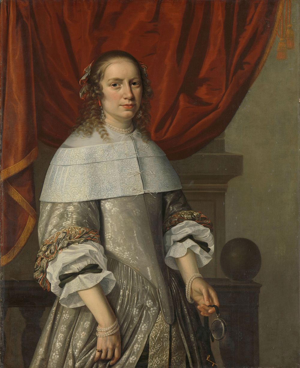 Portrait of a Woman (1663) by Hendrick Cornelisz van Vliet