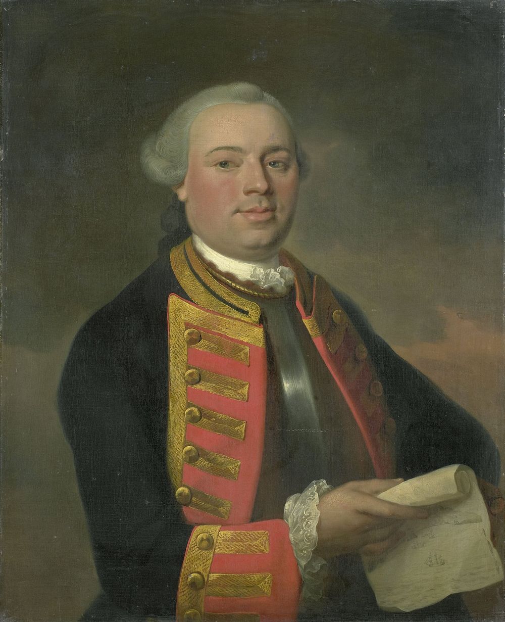 Johan Arnold Zoutman (1724-93), Vice Admiral (1770) by August Christian Hauck