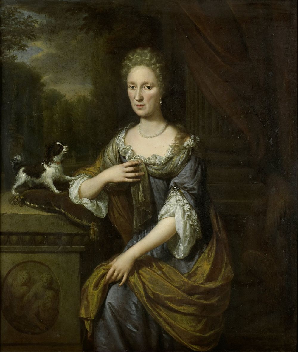 Portrait of a Woman (1691) by Jan Verkolje I