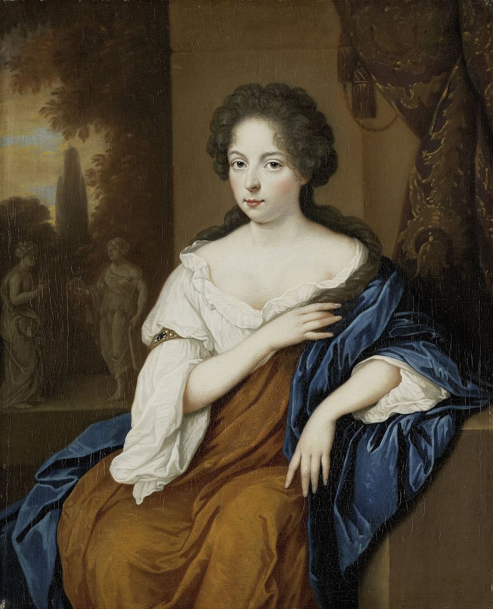 Portrait of a Woman (1670 - 1700) by Jan van Haensbergen