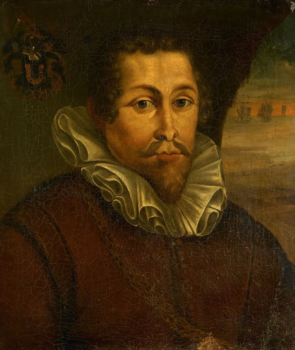 Portrait of Pieter Willemsz Verhoeff (c. 1573-1609) (after c. 1607) by anonymous