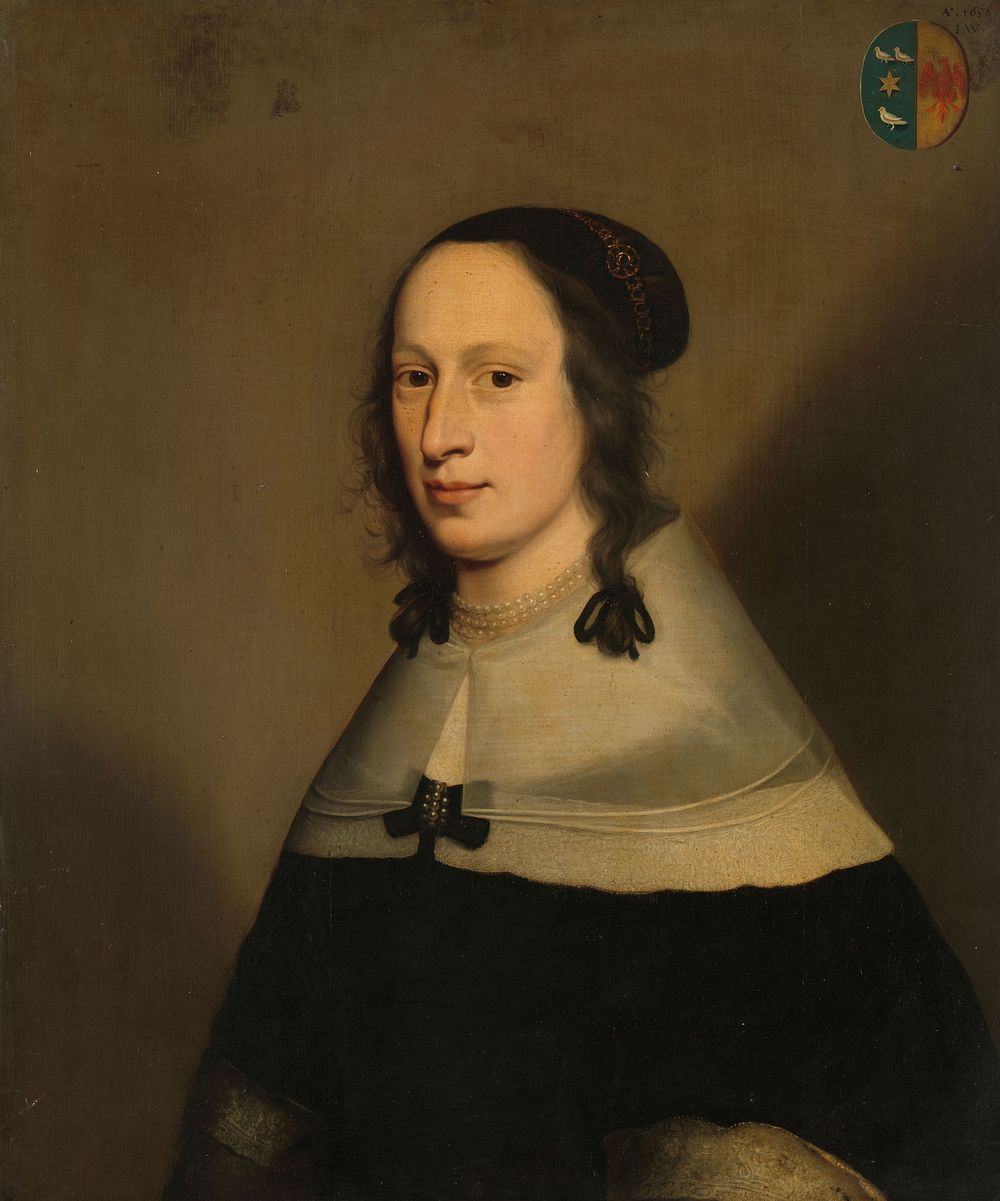 Portrait of Sophia van Overmeer, Wife of Adriaen van Persijn (1650) by Jan Jansz Westerbaen I