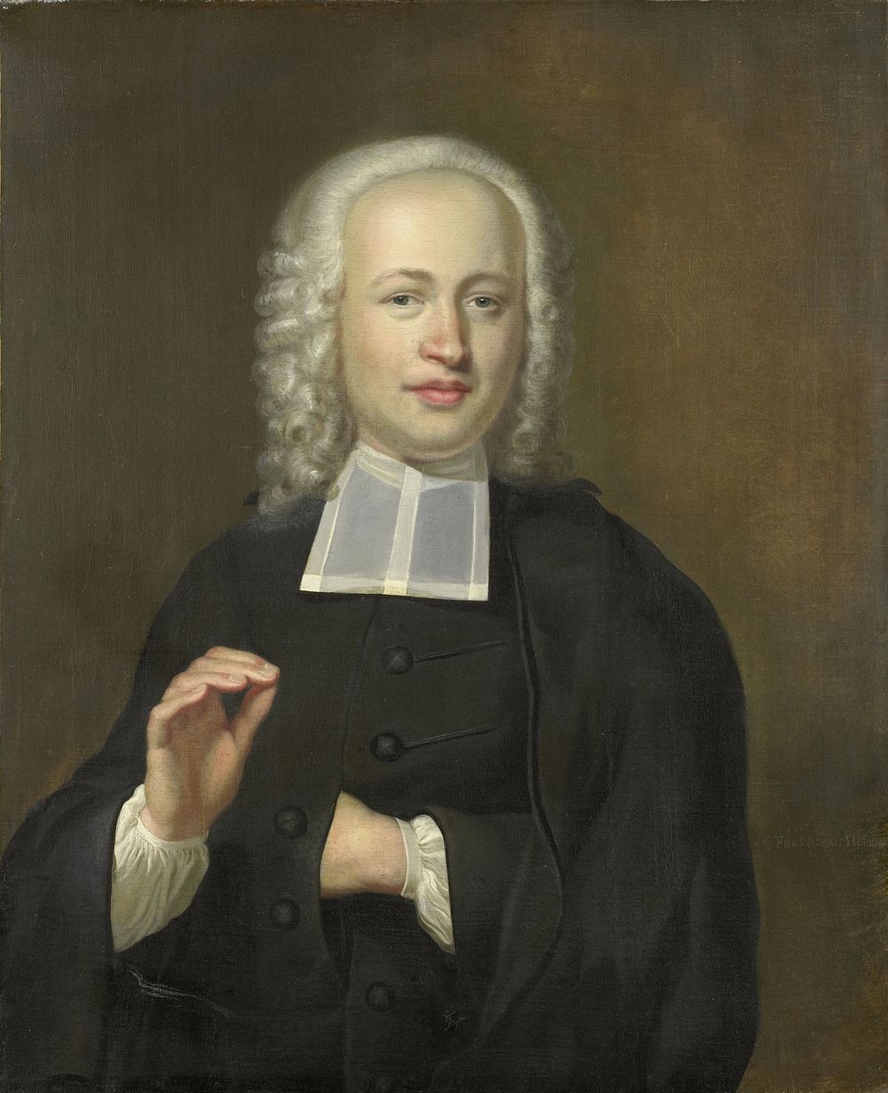 Justus Tjeenk (1730-82), one of the Founders of the Zeeuws Genootschap (Zeeland Society), Minister  in Vlissingen (1756) by…