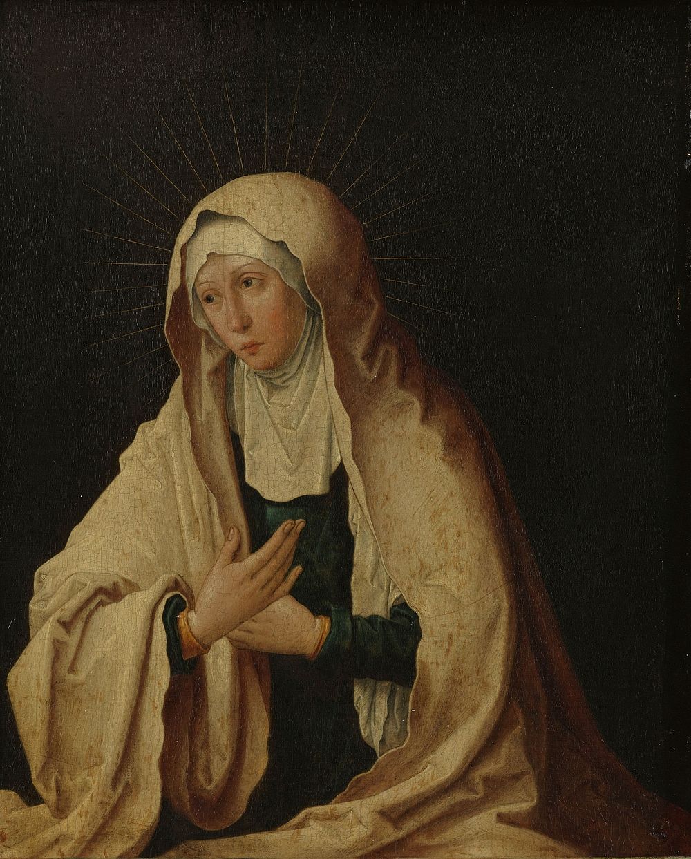 Virgin Mary (c. 1557 - c. 1600) by Lucas van Leyden and anonymous