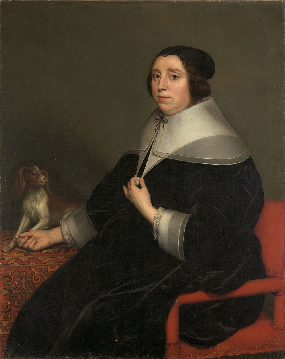 Portrait of a Woman (1655) by Gerard van Honthorst