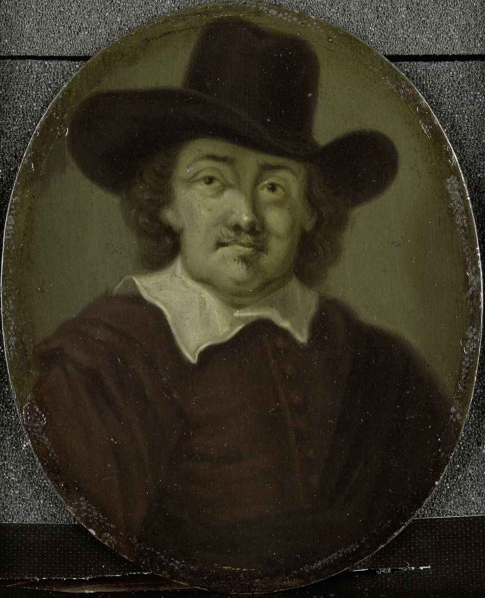 Portrait of Jeremias de Decker, Poet in Amsterdam (1700 - 1732) by Arnoud van Halen