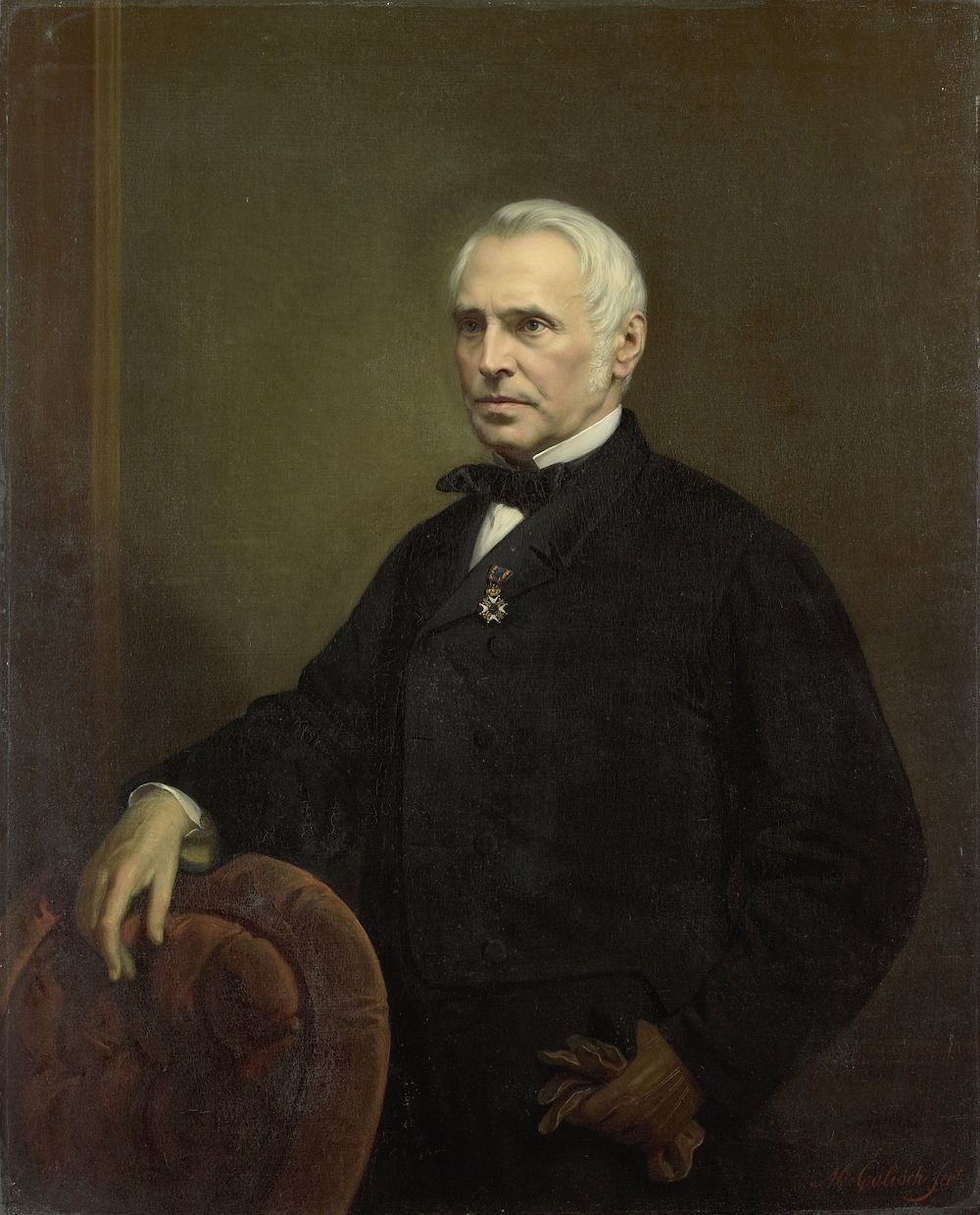 Cornelis Outshoorn (1810-75). Engineer and Architect (1850 - 1870) by Moritz Calisch