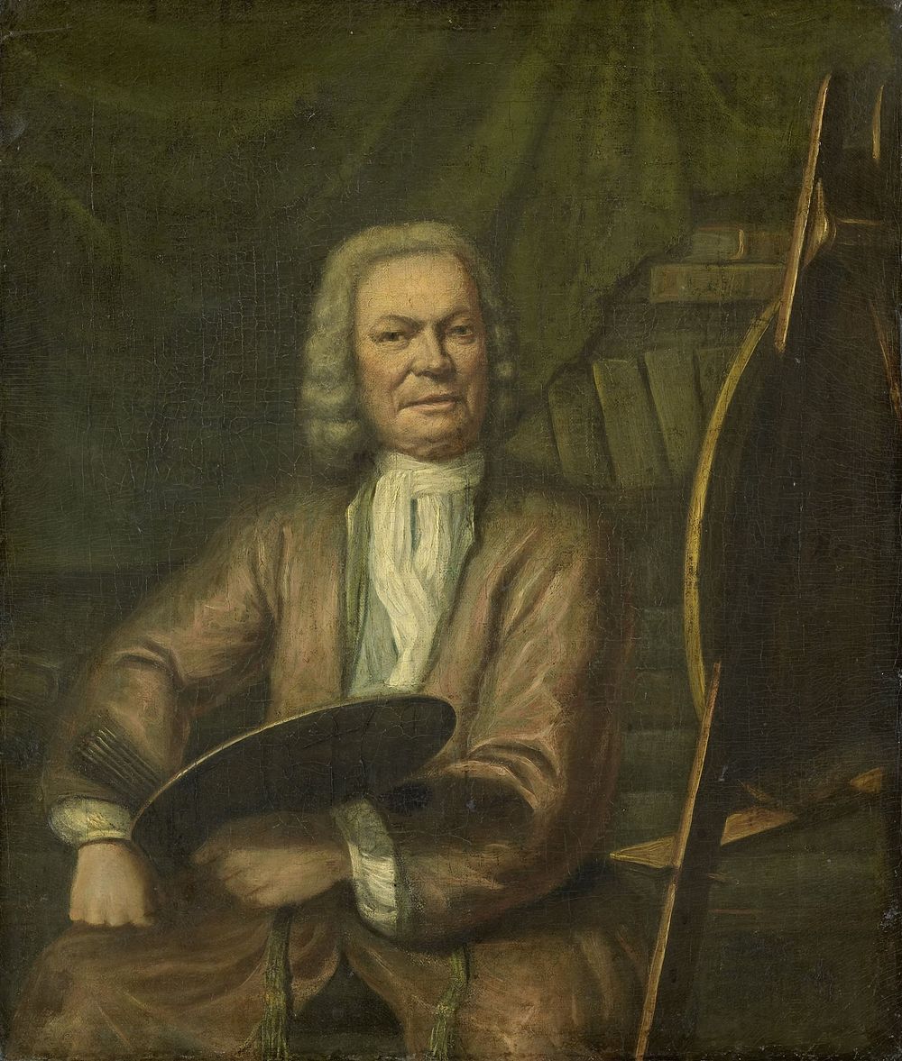Portrait of Jan Maurits Quinkhard, Painter (1771) by Cornelis Wever