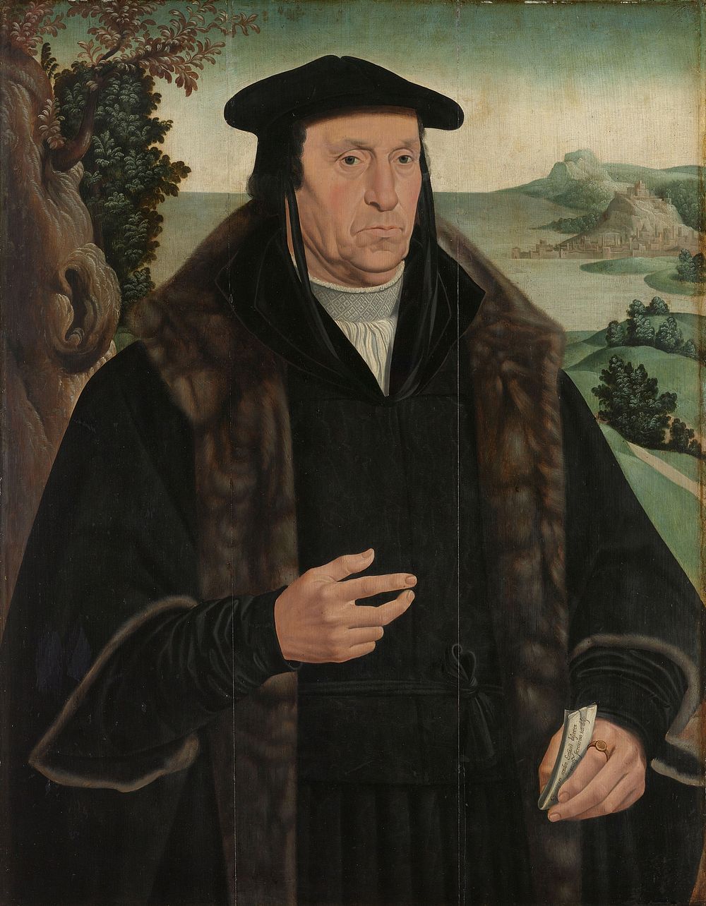 Portrait of Cornelis Aerentsz van der Dussen (1481-1556) (c. 1555 - c. 1570) by Jan van Scorel