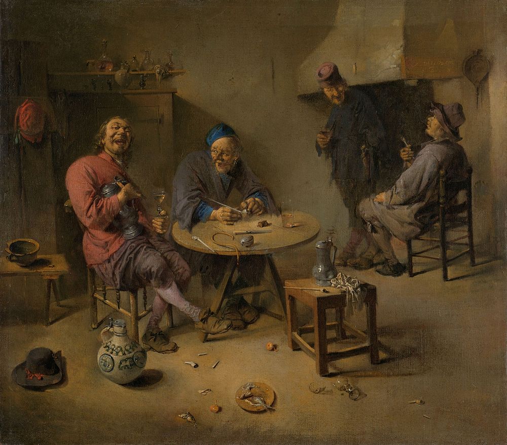 The Tavern (1665) by Abraham Diepraam
