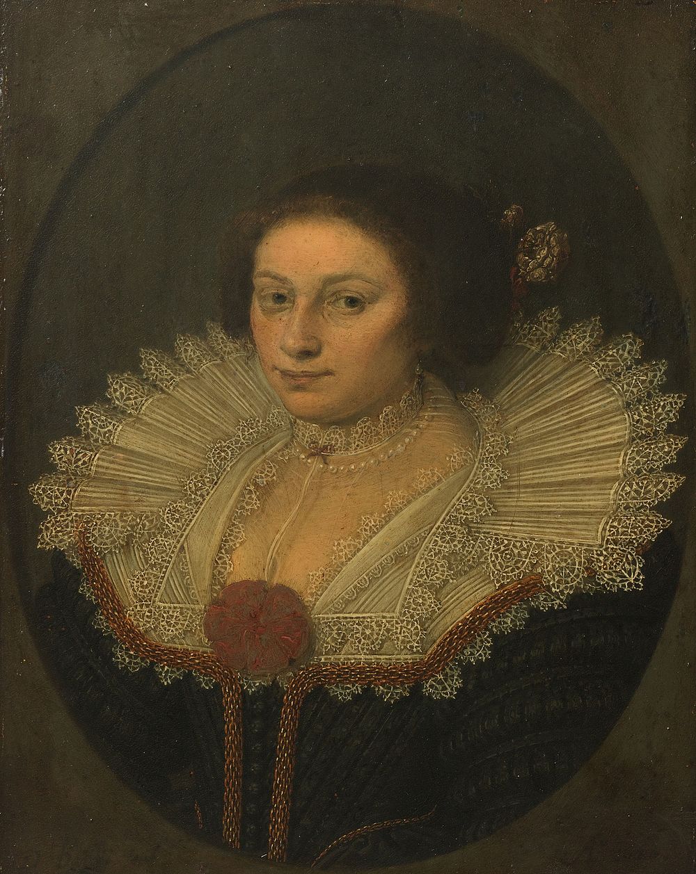 Portrait of Aertje Witsen  (1599-1652) (1626) by David Bailly