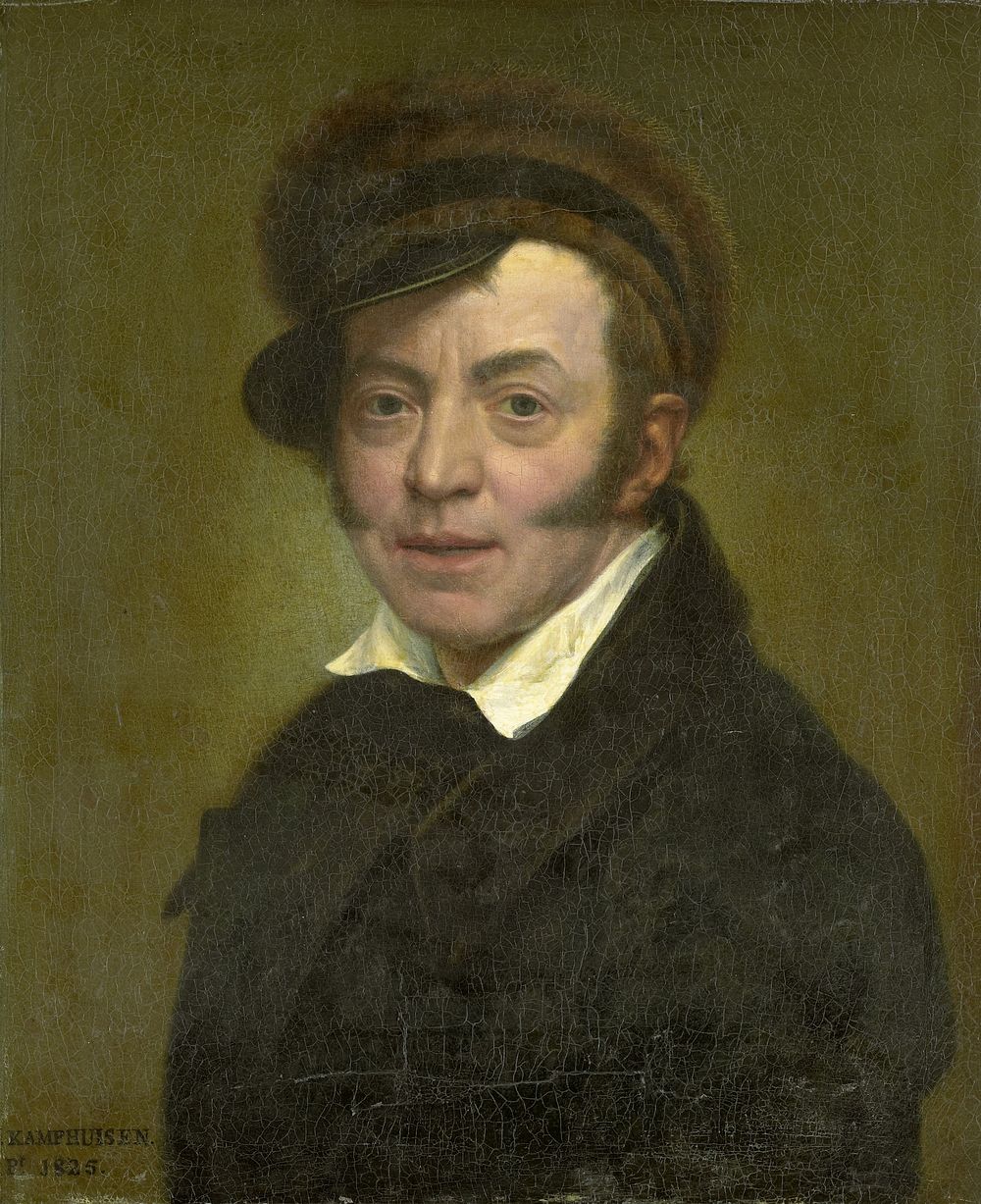 Self-Portrait (1825) by Jan Kamphuijsen