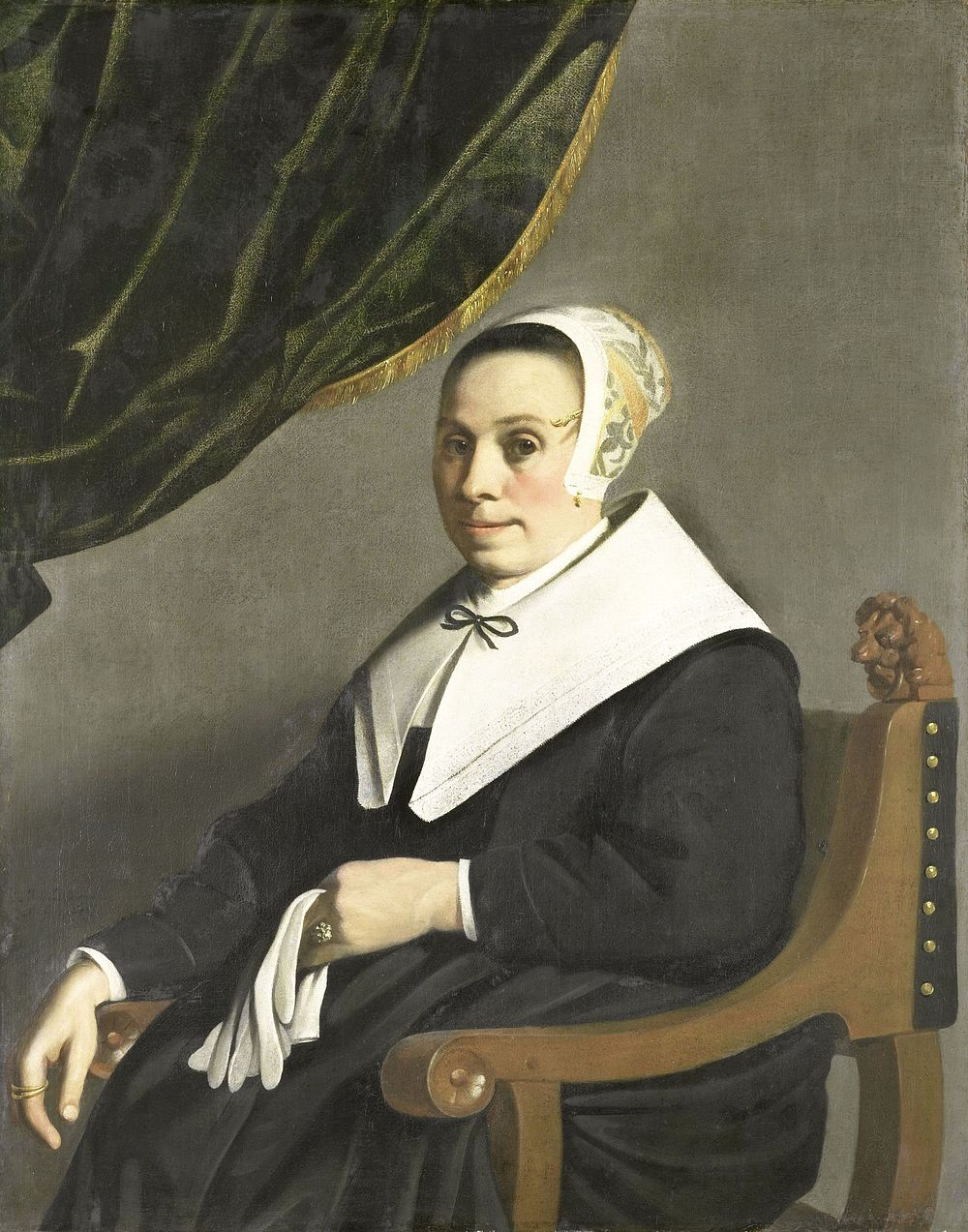 Portrait of a Woman (1656) by Michiel Nouts