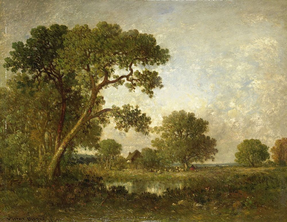 Landscape (1869) by Léon Victor Dupré
