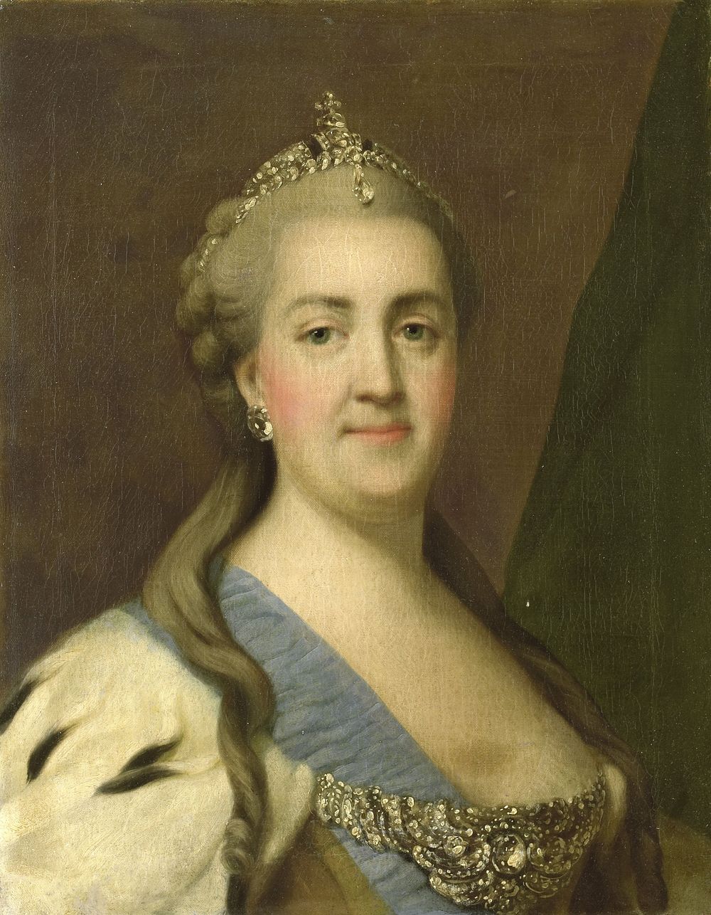 Catherine II (1729-96), Empress of Russia (1749 - 1782) by Vigilius Erichsen