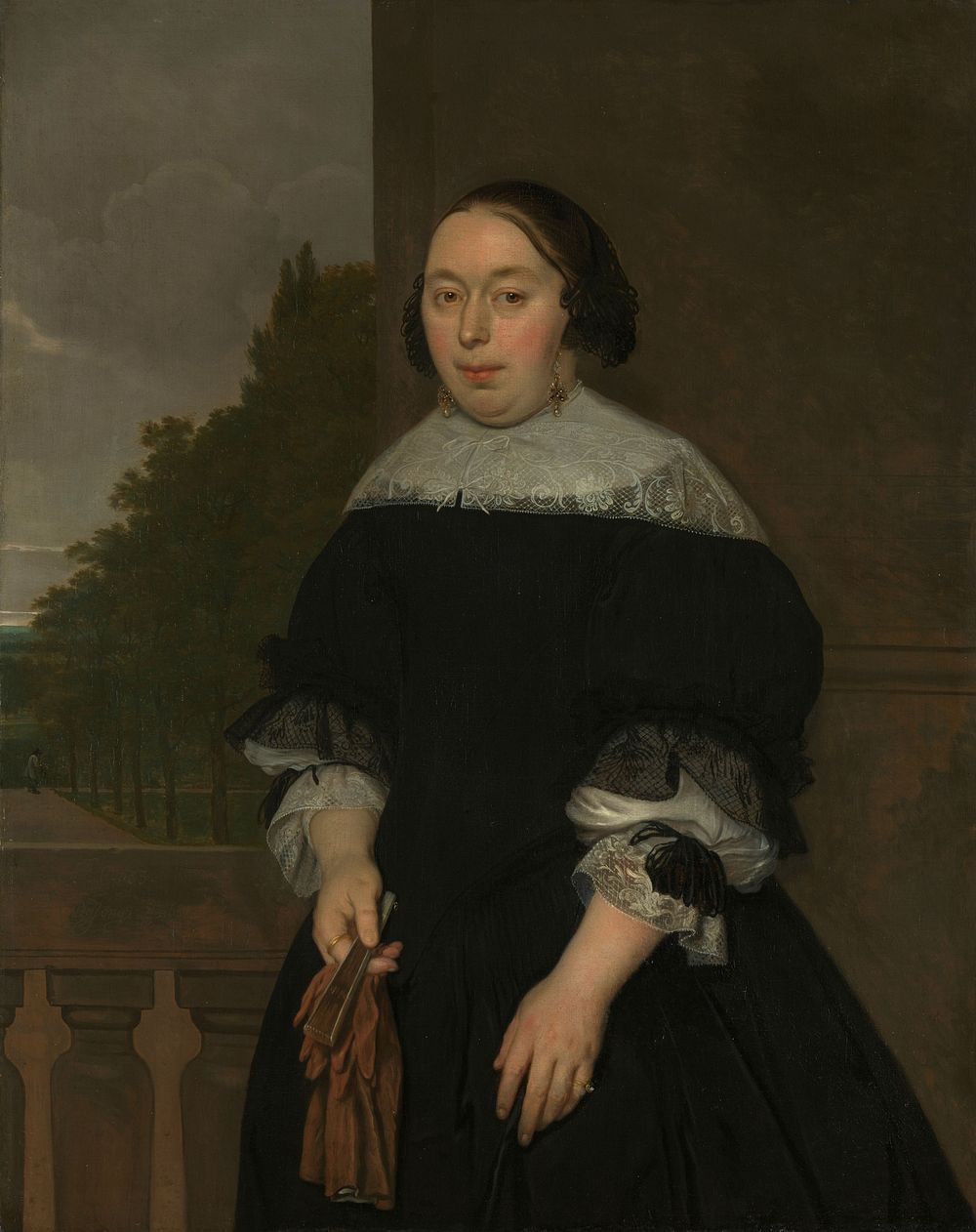 Aletta van Ravensberg (1635-77), Wife of Jan van Nes (1668) by Ludolf de Jongh