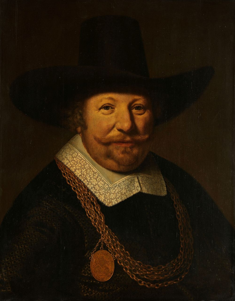 Portrait of Joos van Trappen, called Banckert, Vice-Admiral of Zeeland (c. 1640) by anonymous