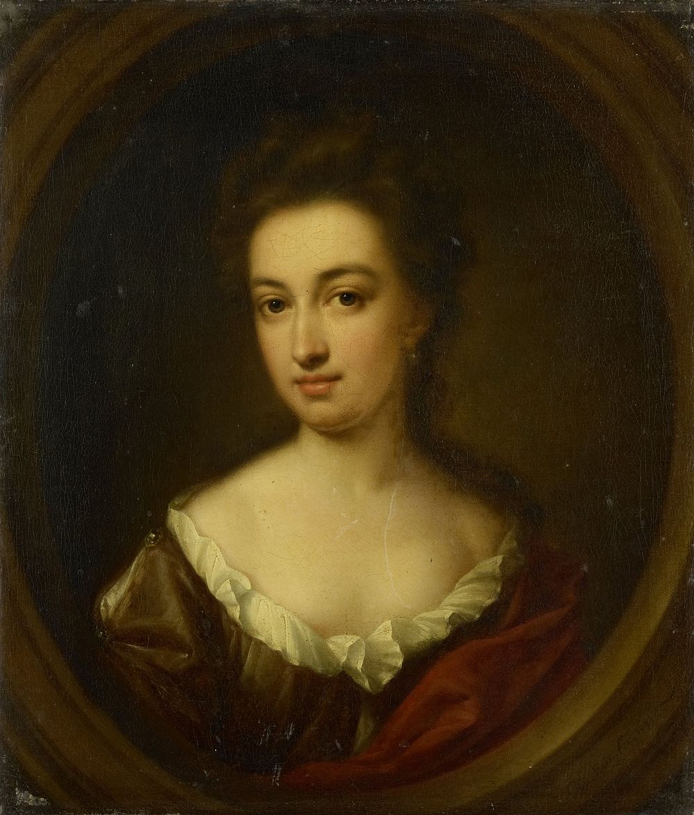 Josina Clara van Citters (1671-1753), Sister of Anna van Citters (1693) by Simon Dubois