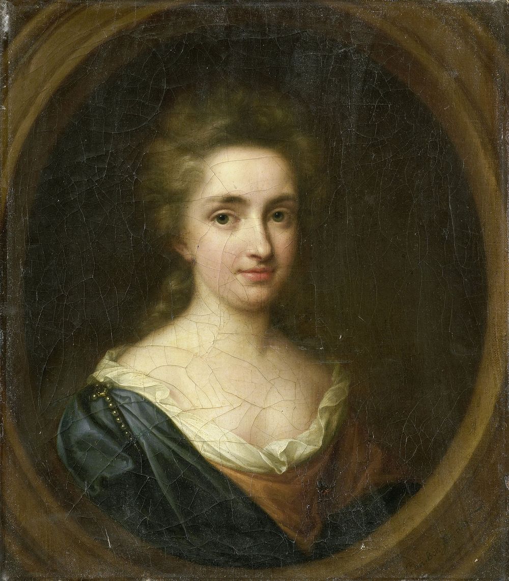 Johanna van Citters (1672-1740), Sister of Anna van Citters (1693) by Simon Dubois
