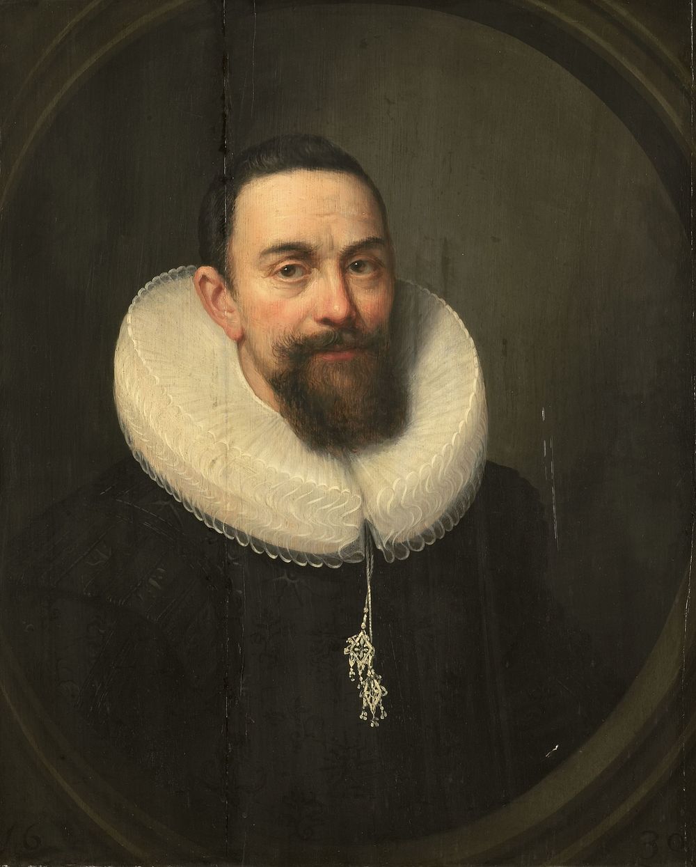 Portrait of Sir Pieter Courten (1581-1630) (1630) by Salomon Mesdach and anonymous