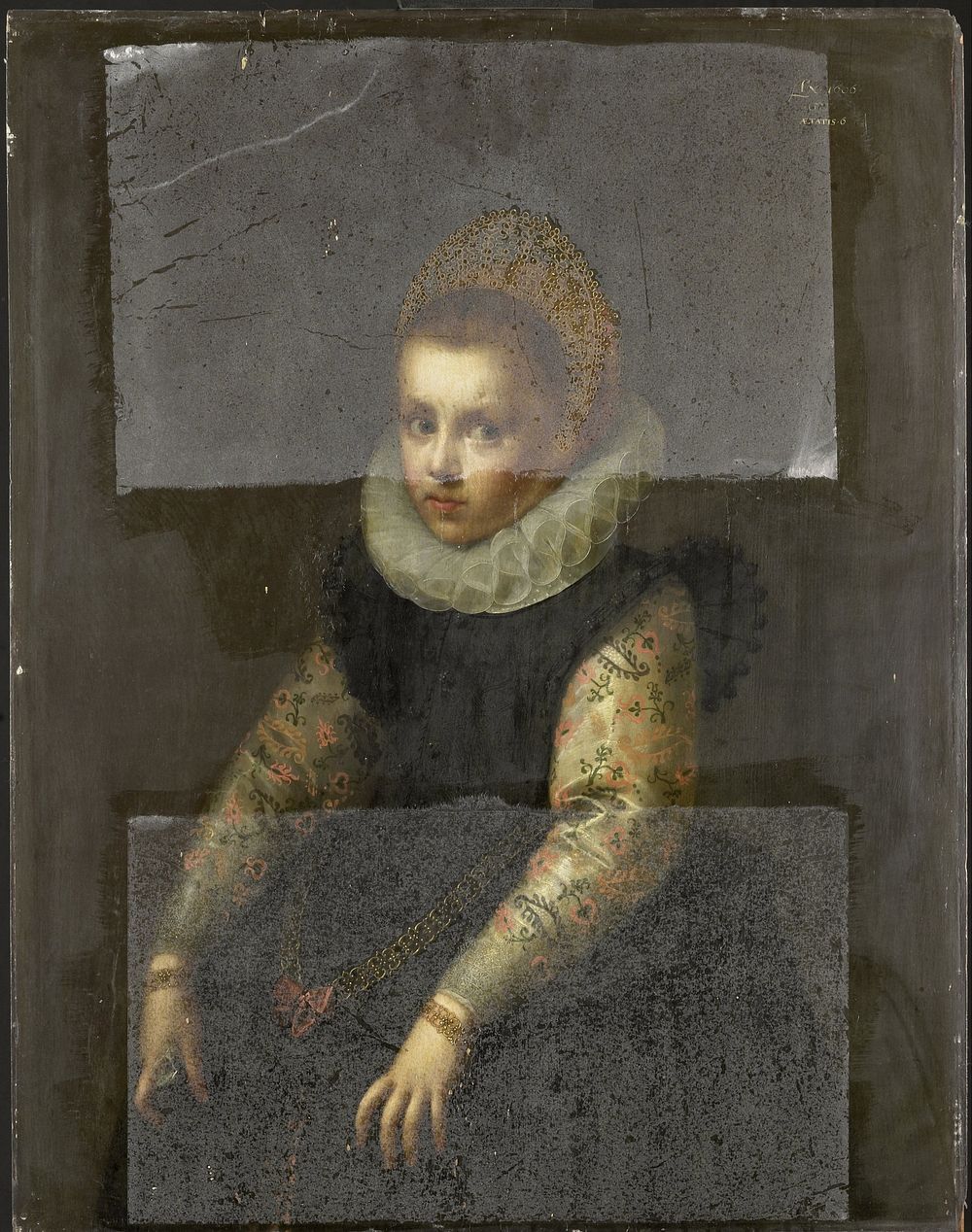 A Sister (b. 1600) of Catharina Fourmenois (1606) by Gortzius Geldorp