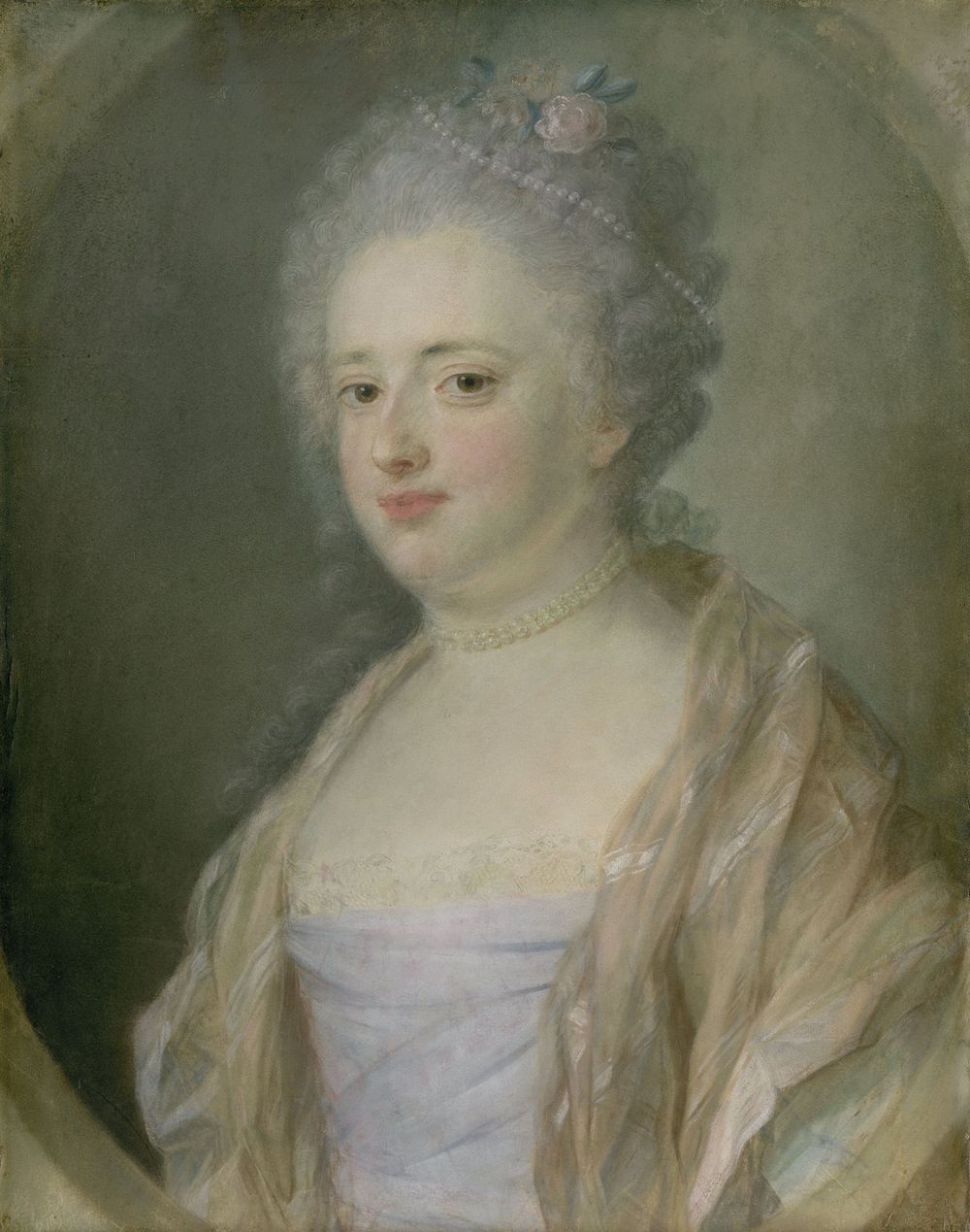 Catharina Elisabeth Metayer (1744-1800) (1765 - 1775) by Jean Baptiste Perroneau
