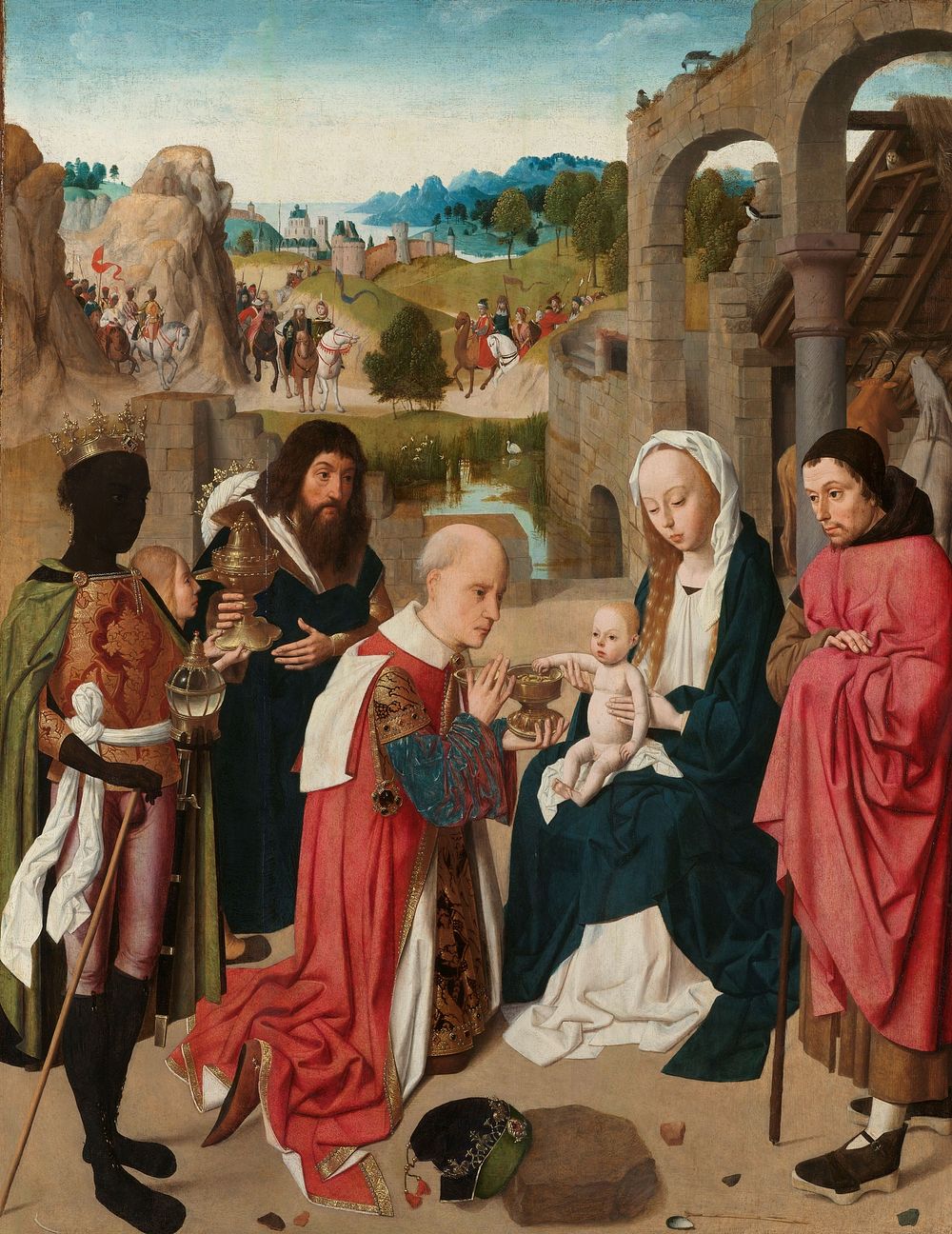 The Adoration of the Magi (c. 1480 - c. 1485) by Geertgen tot Sint Jans