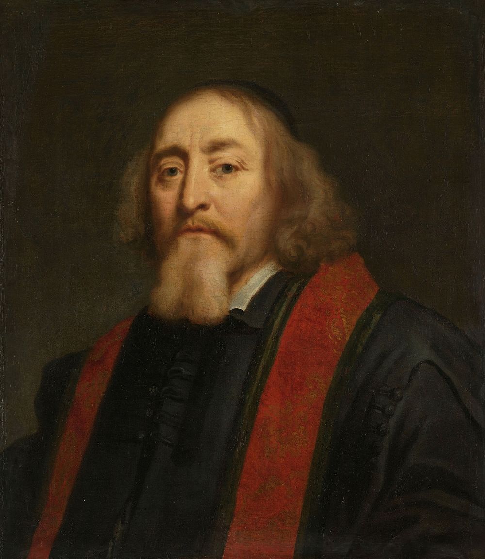Portrait of Jan Amos Comenius (1650 - 1670) by Jürgen Ovens