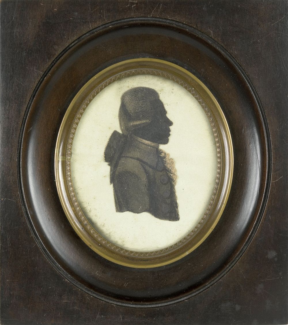 Portret van een man (c. 1775) by anonymous