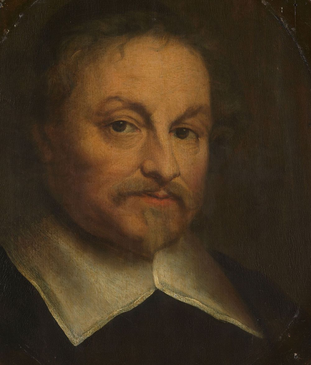 Joost van den Vondel (1587-1679), Poet (1653) by Govert Flinck