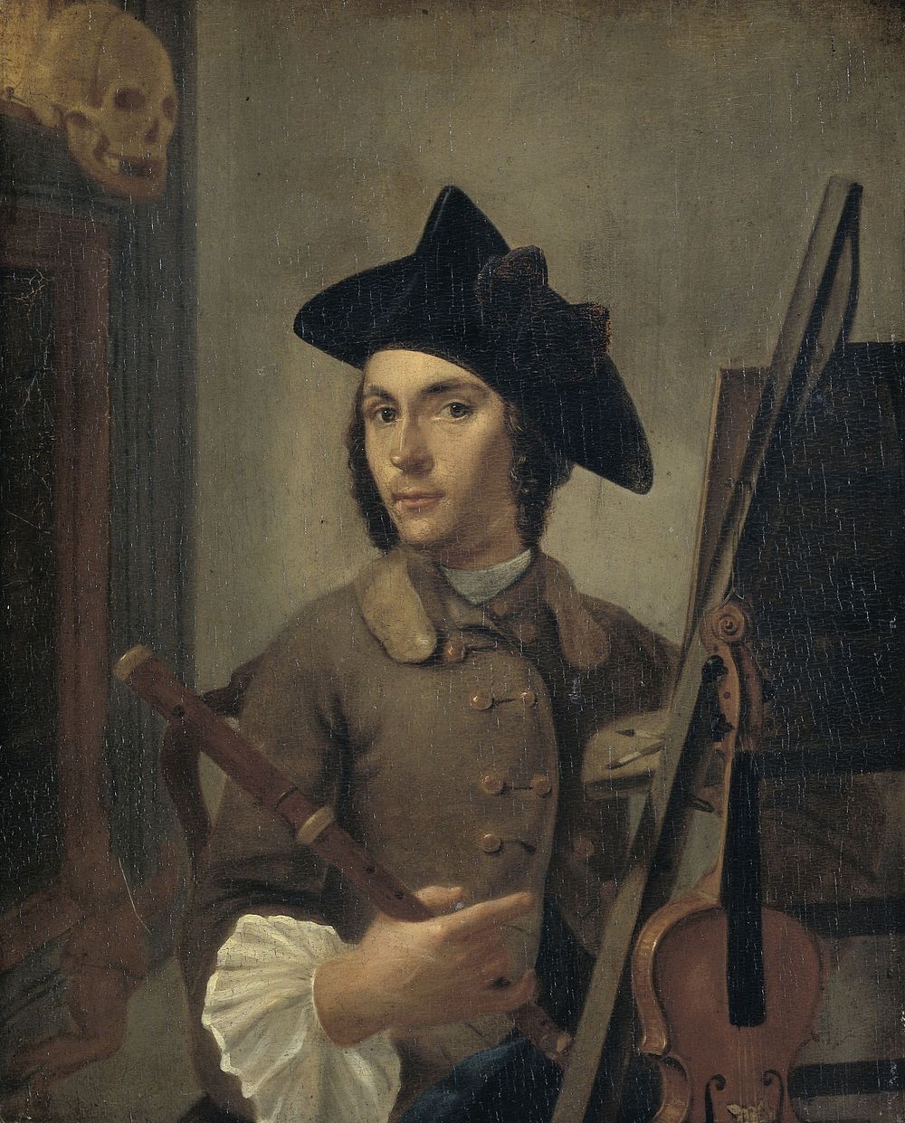 Self-Portrait (1745 - 1760) by Gerrit Backhuijzen