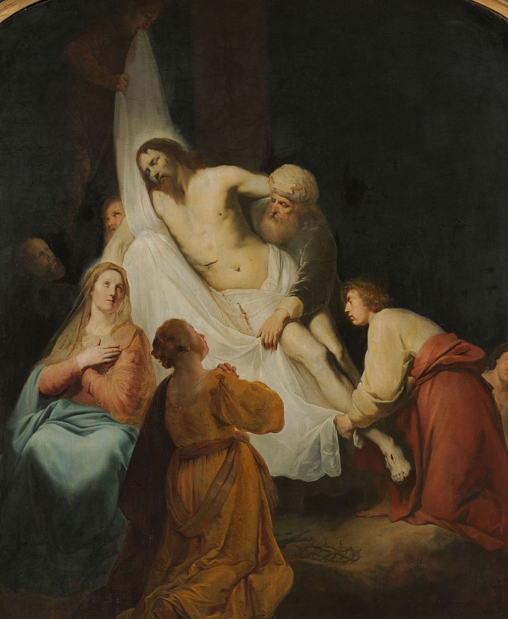 The Descent from the Cross (1633) by Pieter Fransz de Grebber