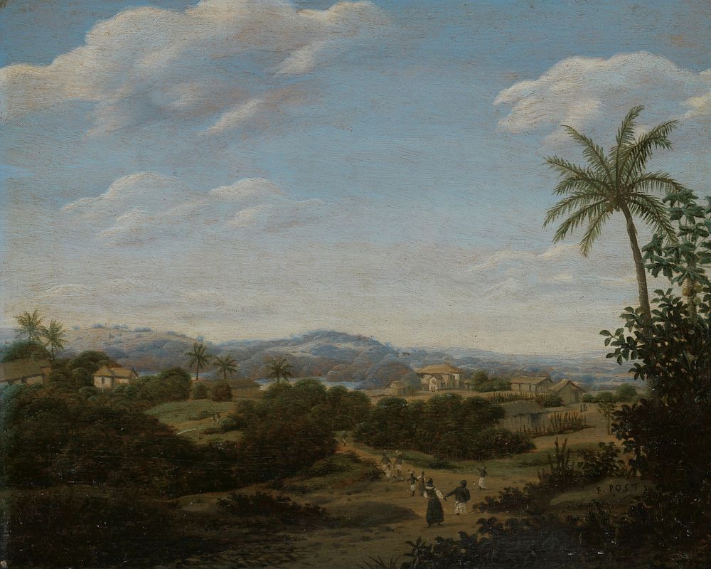 Brazilian Landscape (1670 - 1680) by Frans Jansz Post