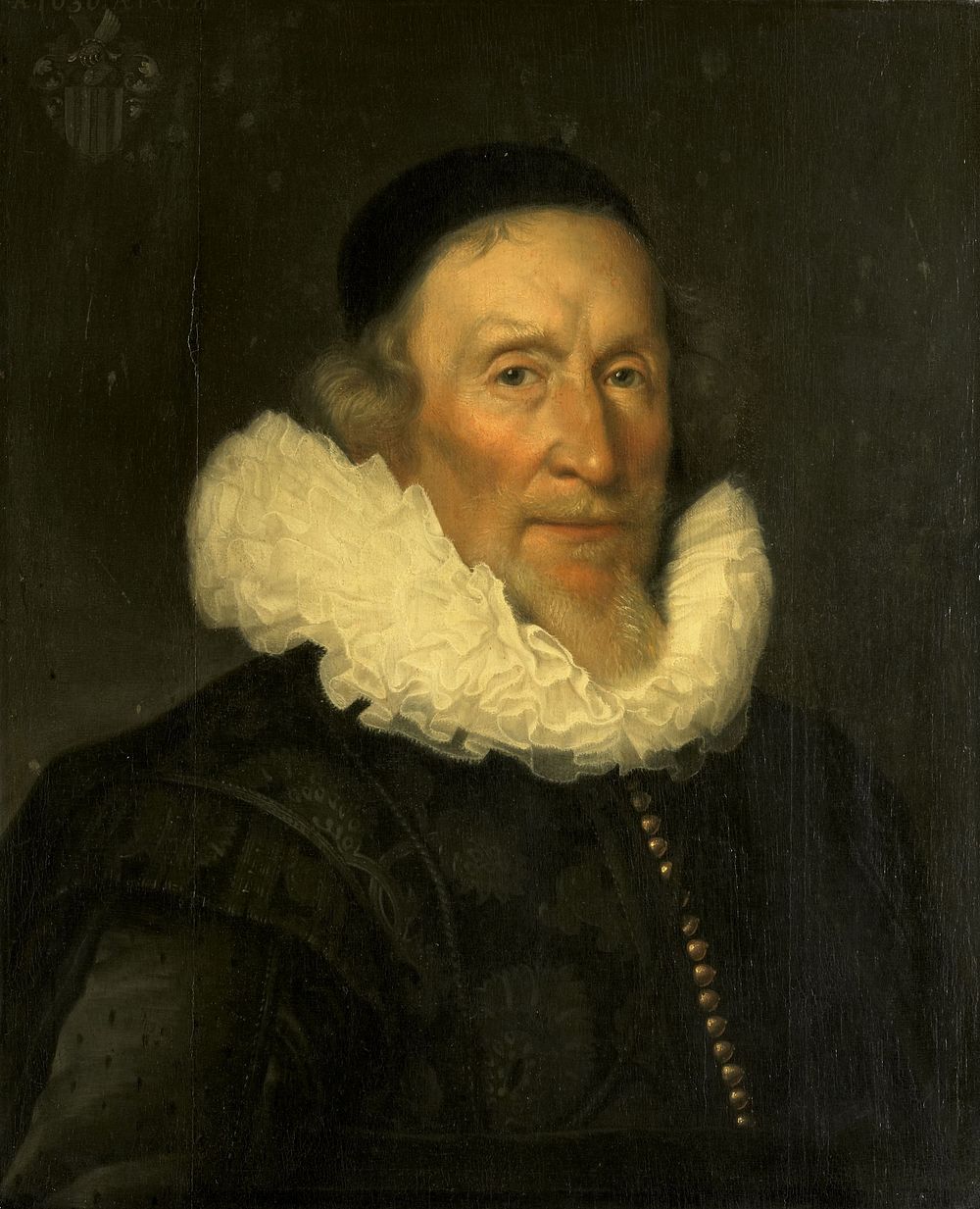 Portrait of Jacob Gerritsz van der Mij (1559/60-1635?) (1630) by Joris Fransz van Schooten