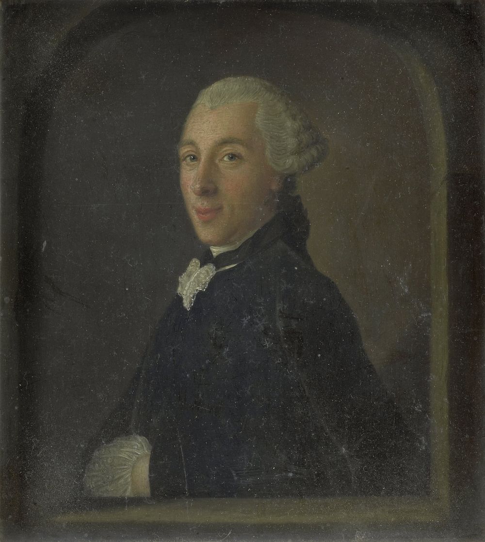 Portrait of Joachim Rendorp, Baron of Marquette, Brewer and Burgomaster of Amsterdam several times (1757 - 1768) by Tibout…