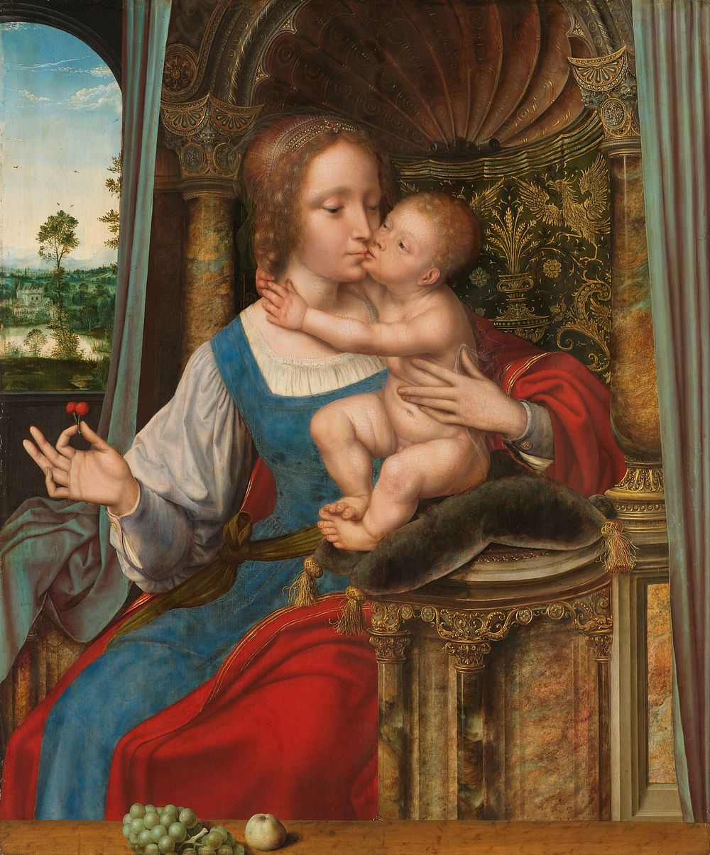 Virgin and Child (c. 1525 - c. 1530) by Quinten Massijs I
