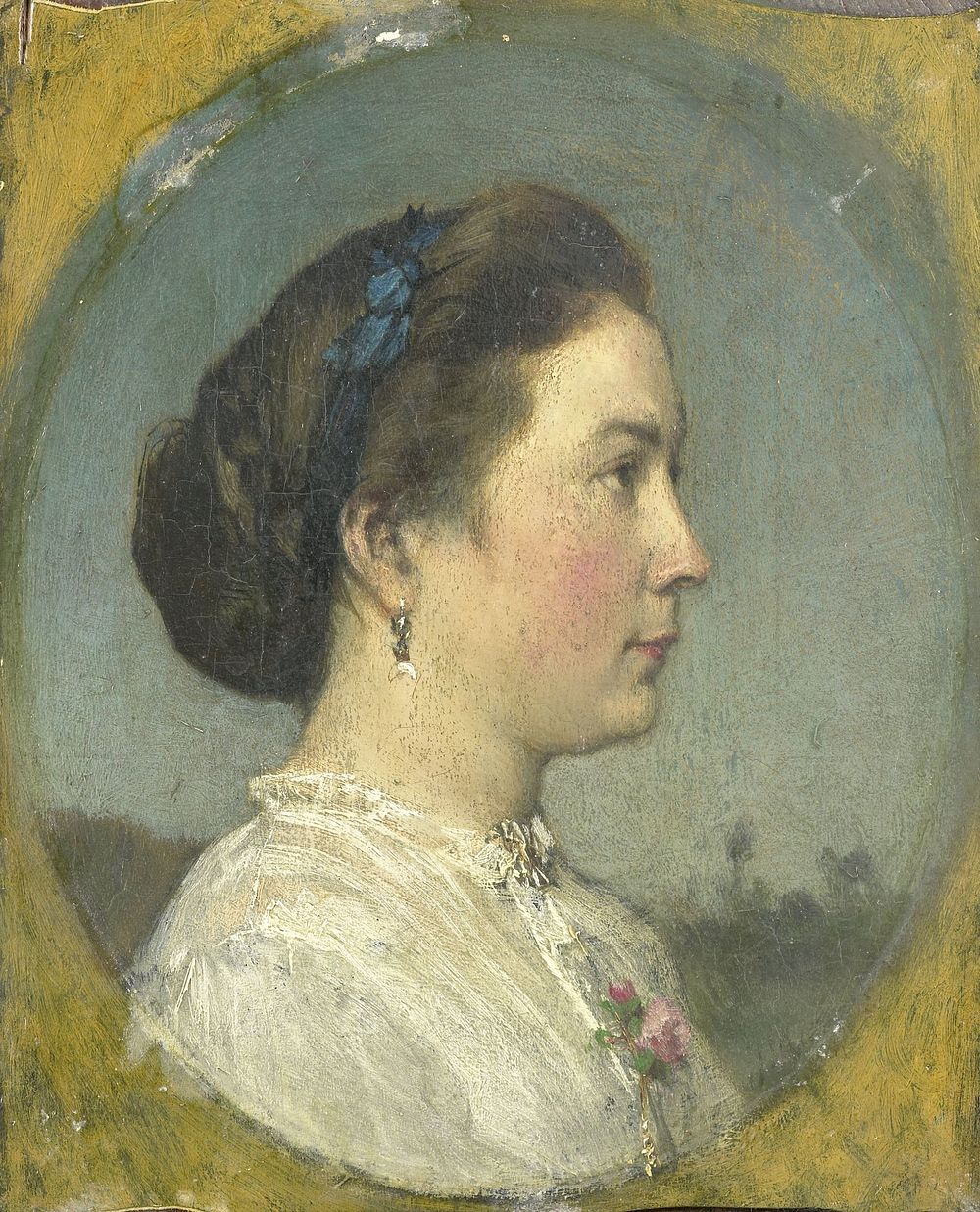 Portrait of Catharina Hendrika Horn, the Artist's Wife (c. 1867) by Jacob Maris