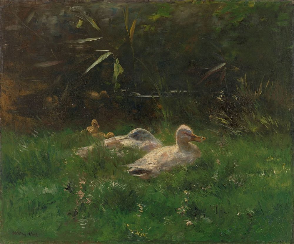 Eenden (c. 1880 - c. 1904) by Willem Maris