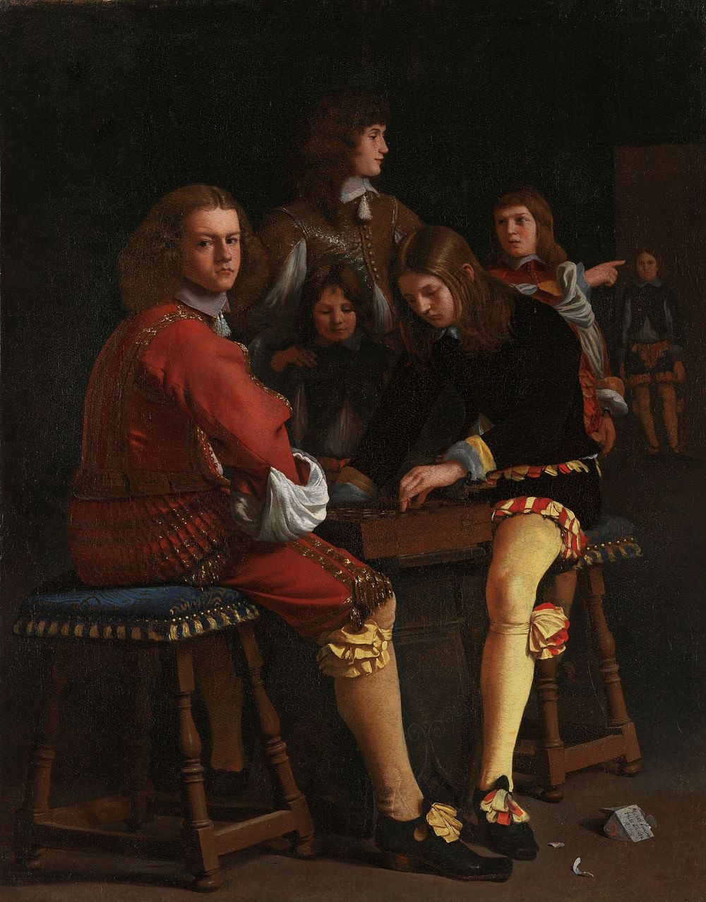 The Draughts Players (1652) by Michael Sweerts