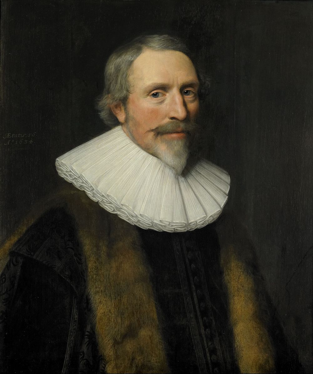 Portrait of Jacob Cats (1577-1660) (1634) by Michiel Jansz van Mierevelt