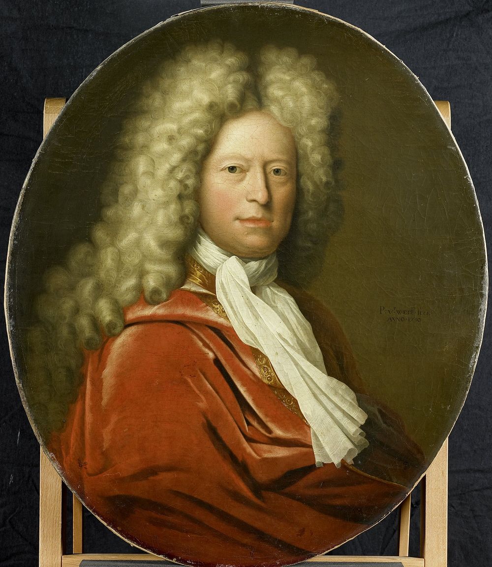 Portrait of Mr. Brust (1710) by Pieter van der Werff